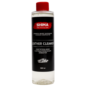 Shima Detailer Очиститель кожи с антибактериальным эффектом Leather cleaner 500мл