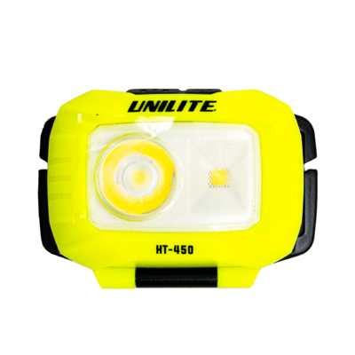 UNILITE HT-450 - Налобный фонарь 450 Lm + 250 Lm CREE, 3xAAA, IP65