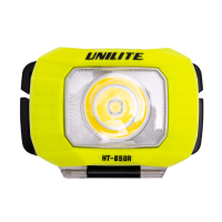 UNILITE HT-650 Налобный фонарь 650 Lm COB + 450 Lm CREE, DUAL POWER, IP65