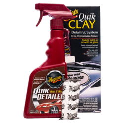 Meguiar's Система для ухода за автомобилем (набор) Quik Clay Detailing System 473мл G1116