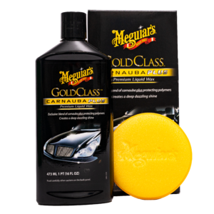 Meguiar's Жидкий воск (карнауба) премиум-класса + аппликатор Gold Class Liquid Car Wax 473мл G7016