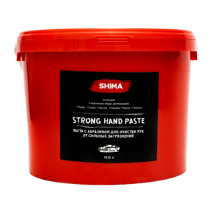 Shima Detailer Паста с абразивом для очистки рук от сильных загрязнений Strong Hand Paste 11л