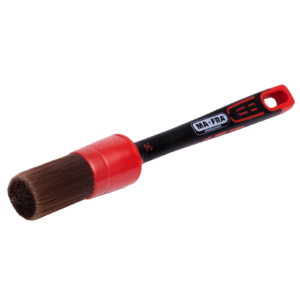 MA-FRA Кисть с красной щетиной из PBT для мойки и химчистки PENNELLO BRUSH RED №16 (24мм) A0432