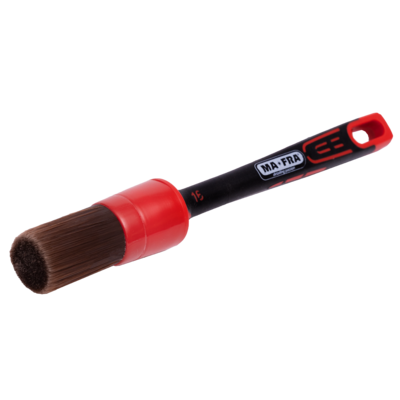 MA-FRA Кисть с красной щетиной из PBT для мойки и химчистки PENNELLO BRUSH RED №16 (24мм) A0432