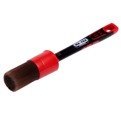 MA-FRA Кисть с красной щетиной из PBT для мойки и химчистки PENNELLO BRUSH RED №18 (30мм) A0433