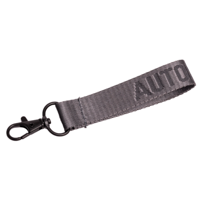 Auto Finesse Ремешок для ключей - Ланъярд короткий (серый) Luxury Embossed Lanyard V2