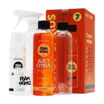 Foam Heroes Органический очиститель c аксессуарами (набор) Juicy Citrus Kit FHB036