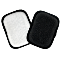 PURESTAR Двусторонний пад для очистки салона Nano-fiber Scrubbing Pad 10х13см PS-A-009