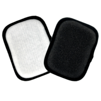 PURESTAR Двусторонний пад для очистки салона Nano-fiber Scrubbing Pad 10х13см PS-A-009