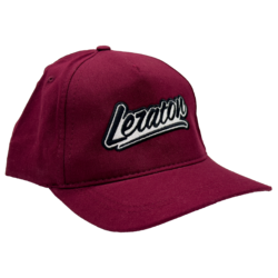 LERATON WEAR Бейсболка «Leraton» с вышивкой (бордовая)