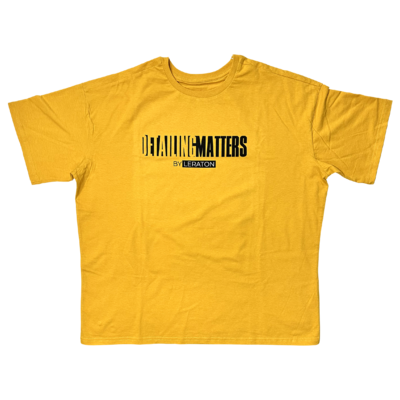 LERATON WEAR Футболка оверсайз «Detailing Matters» горчичная, размер 3XL