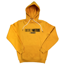 LERATON WEAR Худи c начесом «Detailing Matters» горчичная, размер S