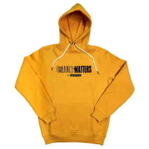 LERATON WEAR Худи c начесом «Detailing Matters» горчичная, размер S