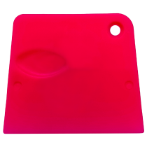 Uzlex Розовый ракель-выгонка для полиуретановых плёнок, размер L (100мм) 21912145