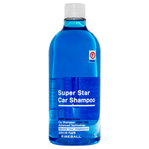 FIREBALL Шампунь для ручной мойки фруктово-цитрусовый (синий) Super Star Shampoo 1:500 PH7 1л FB-SSBL-1000