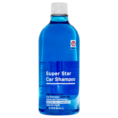 FIREBALL Шампунь для ручной мойки фруктово-цитрусовый (синий) Super Star Shampoo 1:500 PH7 1л FB-SSBL-1000