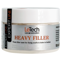 LeTech Густой ремонтный состав (банка) Leather Heavy Filler 100мл