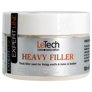 LeTech Густой ремонтный состав (банка) Leather Heavy Filler 100мл