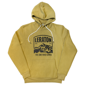LERATON WEAR Худи c начесом Premium «Mountains» хаки, размер XXL
