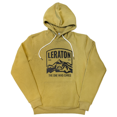 LERATON WEAR Худи c начесом Premium «Mountains» хаки, размер XXL