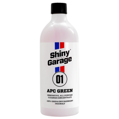 Shiny Garage Биоразлагаемый концентрированный универсальный очиститель APC Green 1л SGAPCG1