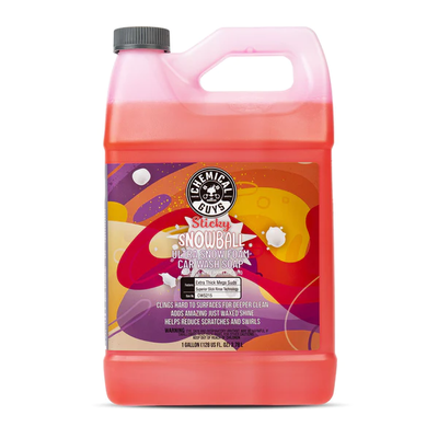 Chemical Guys Шампунь для ручной мойки Sticky Snowball Snow Foam Auto Wash 3,8л CWS_215