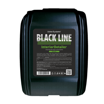 Shine Systems Средство для ухода за интерьером Black Line InteriorDetailer Bergamot 5 л SSBL996