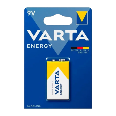 Varta ENERGY Батарейка Крона 6LR61 BL1 Alkaline 9V (4122) (1 шт)