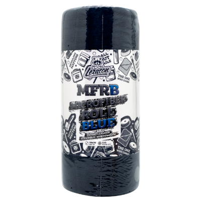 Универсальные отрывные микрофибры (45 шт в рулоне), голубые LERATON MFRB MICROFIBER ROLL BLUE 30x30 220 гр/м2