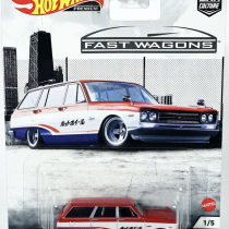 Машинка Hot Wheels Premium 69 Nissan Skyline Van