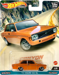 Машинка Hot Wheels Premium 73 Volvo 142 GL