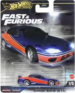 Машинка Hot Wheels Premium Nissan Silvia S15