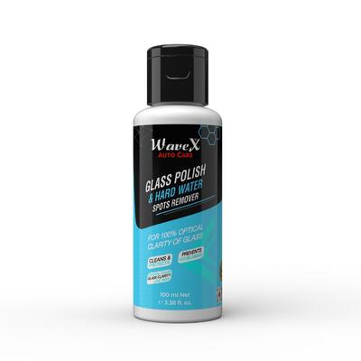 Wavex Полироль для стекла Glass Polish Cum Hard Water Spots Remover 100 мл. GP100